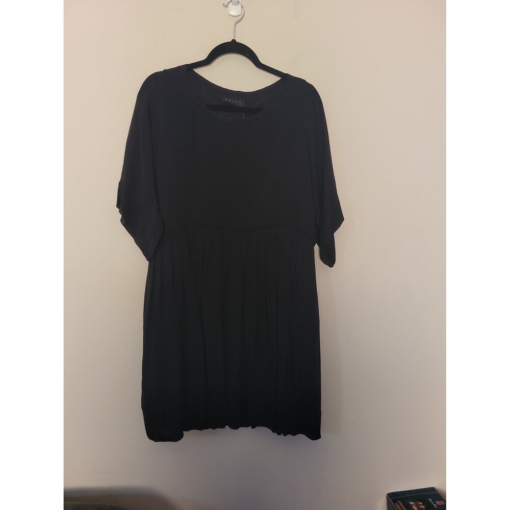 New Hatch The Lucia Dress in Black OS Modest Minimalist Event